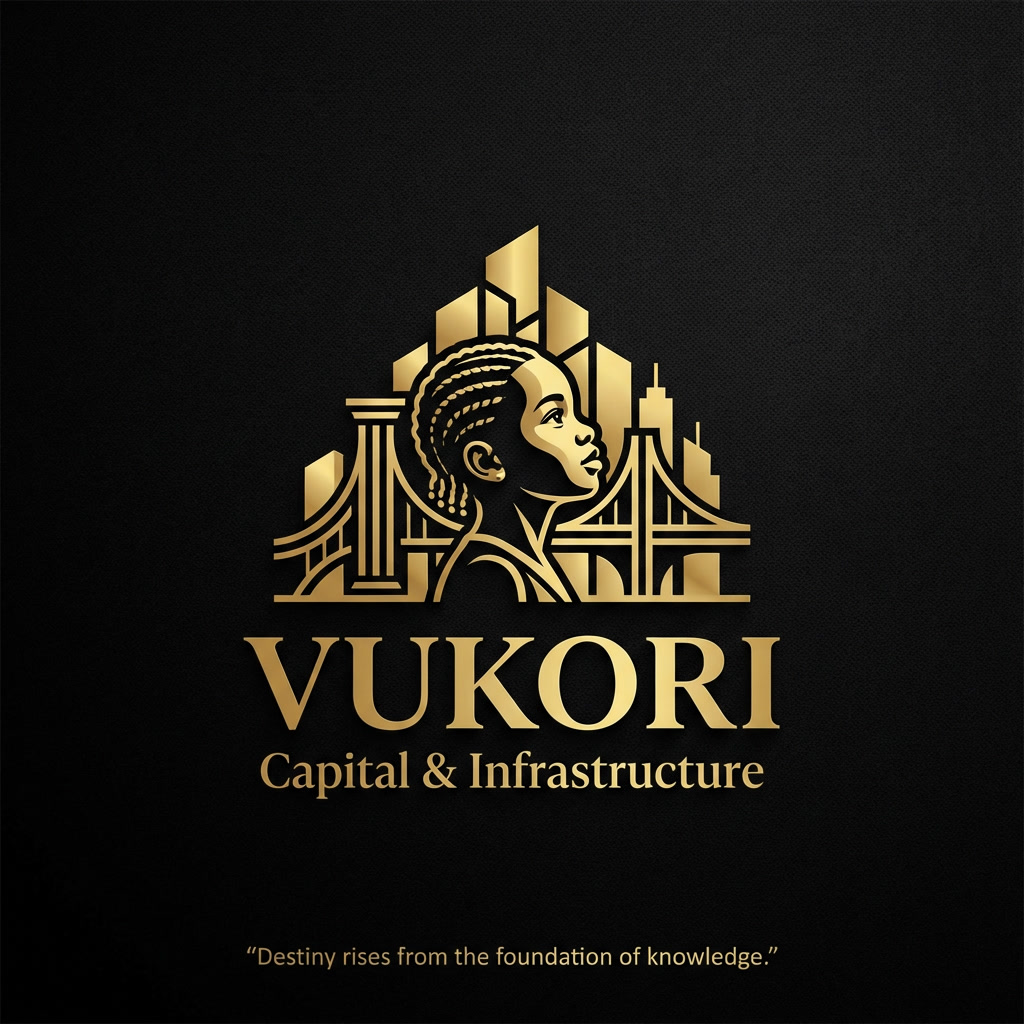 Vukori Capital & Infrastructure — logo with city skyline and bridge